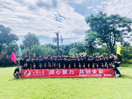 欧瑞集团2019年“凝心聚力 共创未来”拓展培训